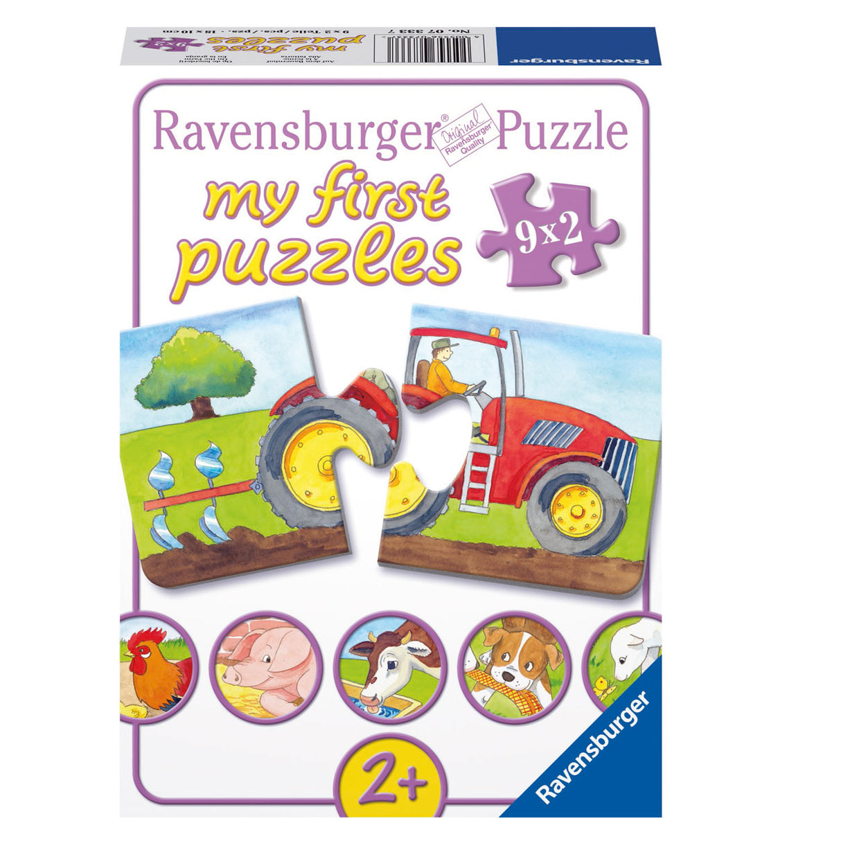 Ravensburger Op de Boerderij 9x2st.