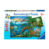 Ravensburger Dinosauriërs 3x49st.