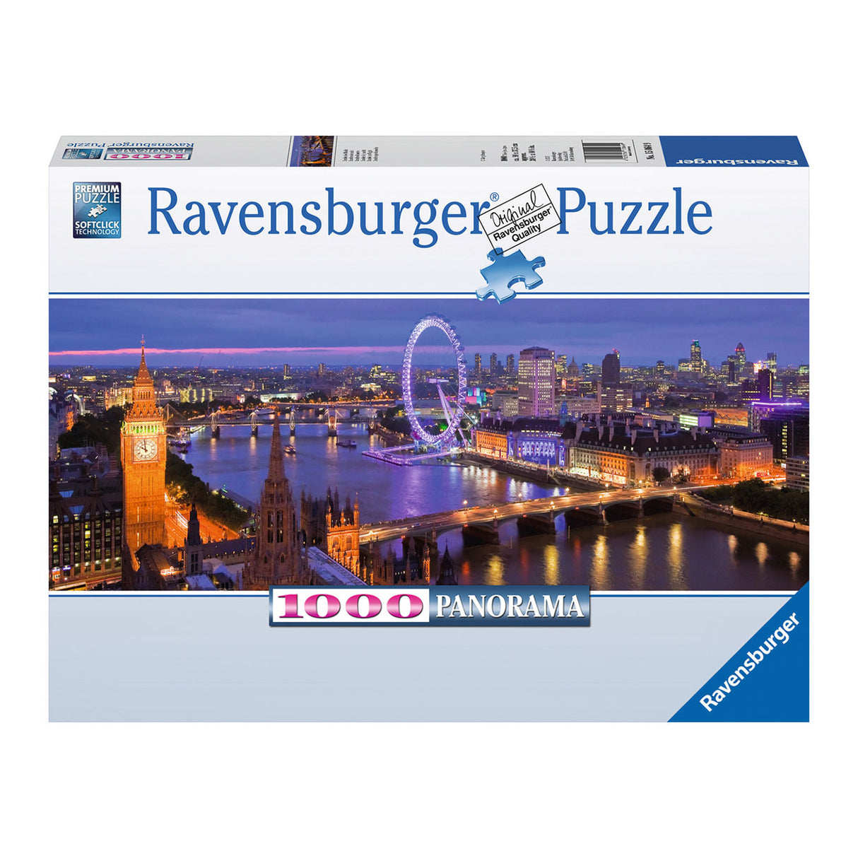 Ravensburger Londen bij Nacht Panorama Puzzel 1000st.