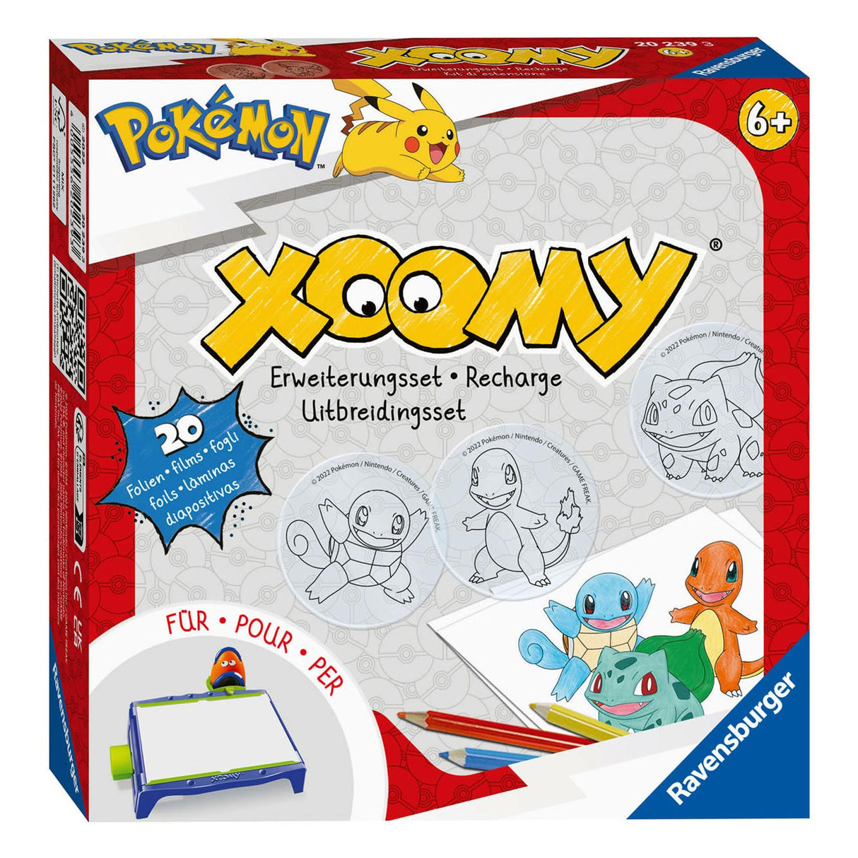 Ravensburger xoomy refill - pokemon