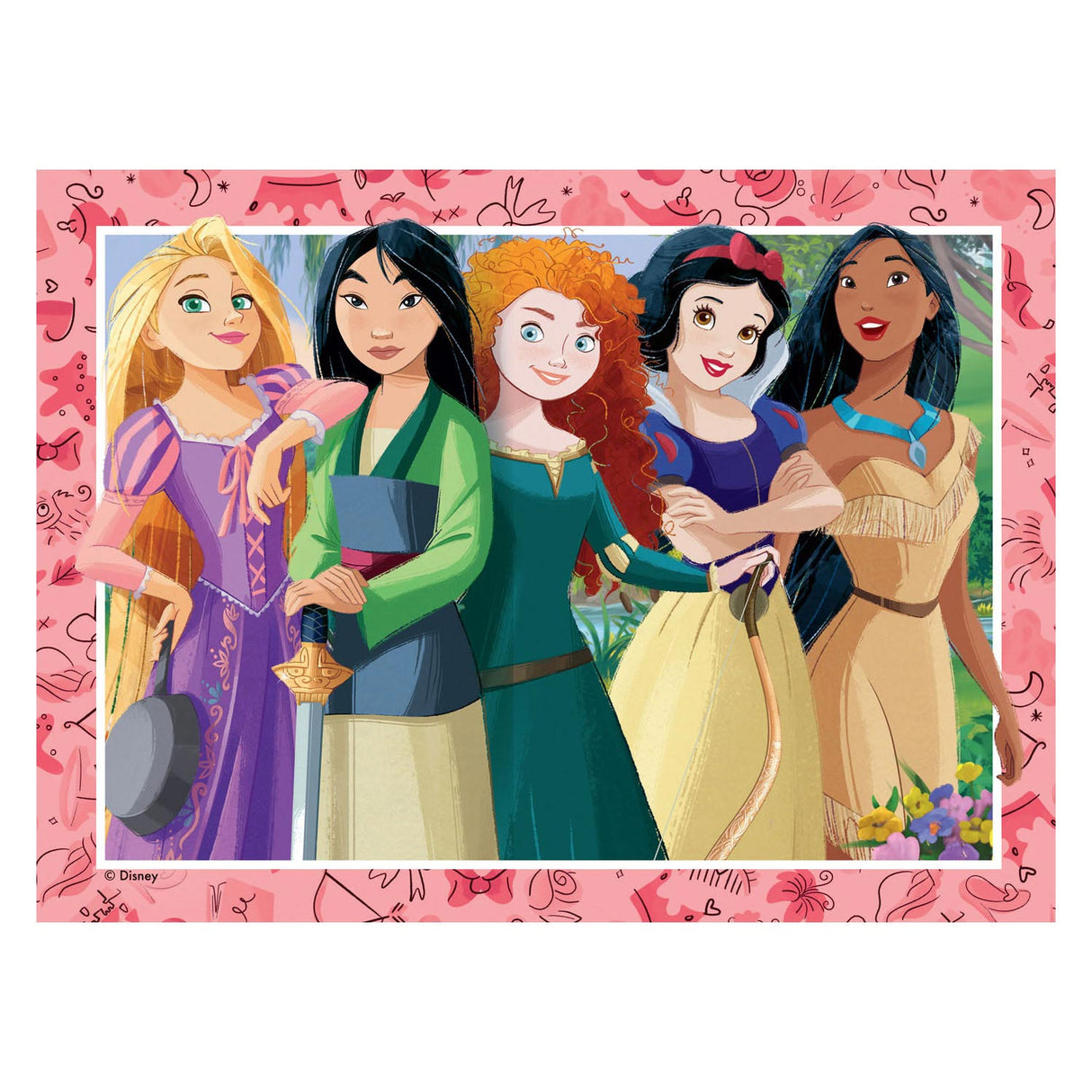 Ravensburger Puzzels Prinses 4in1