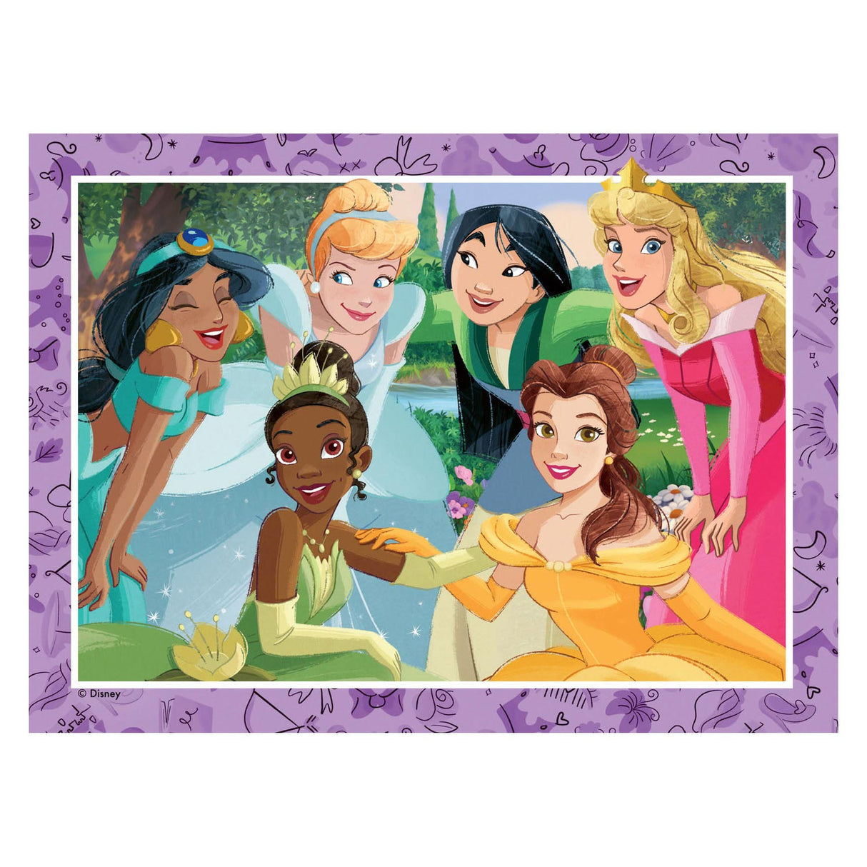 Ravensburger Puzzels Prinses 4in1