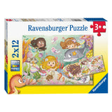 Ravensburger Puzzel Kleine Feeen en Zeemeerminnen 2x12 stuks