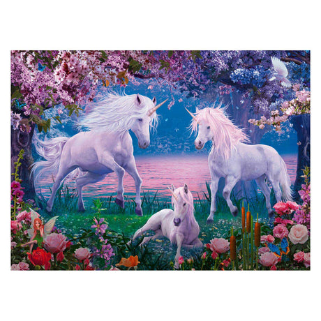 Ravensburger puzzel betoverende eenhoorns, 100st. xxl