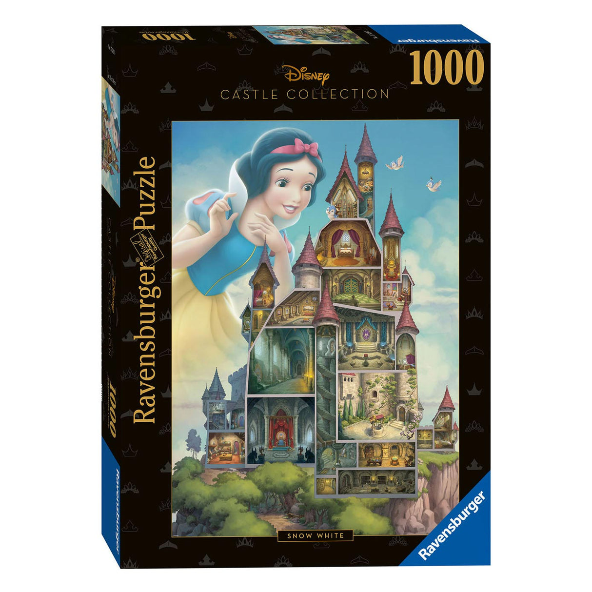 Ravensburger Puzzel Castles Sneeuwwitje, 1000st.