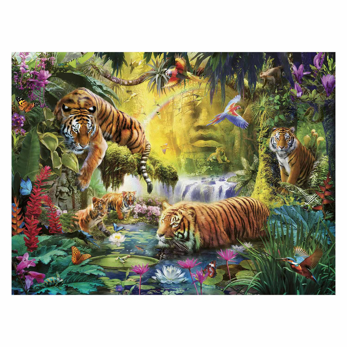 Ravensburger - Puzzel Idylle bij de Waterplaats 1500st.