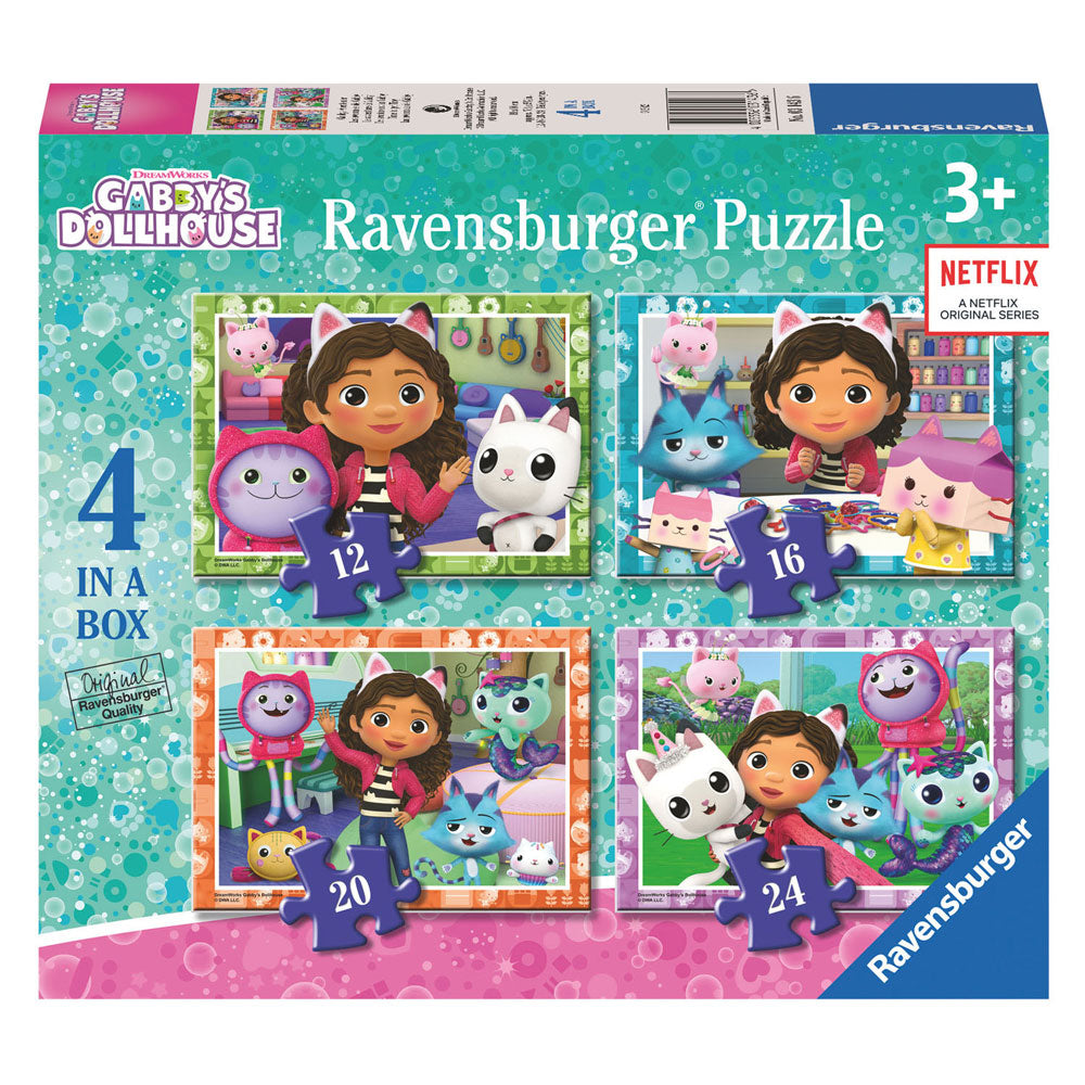 Ravensburger Gabby's Poppenhuis Legpuzzel 4in1