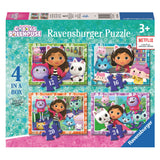 Ravensburger - Gabby's Poppenhuis Legpuzzel 4in1