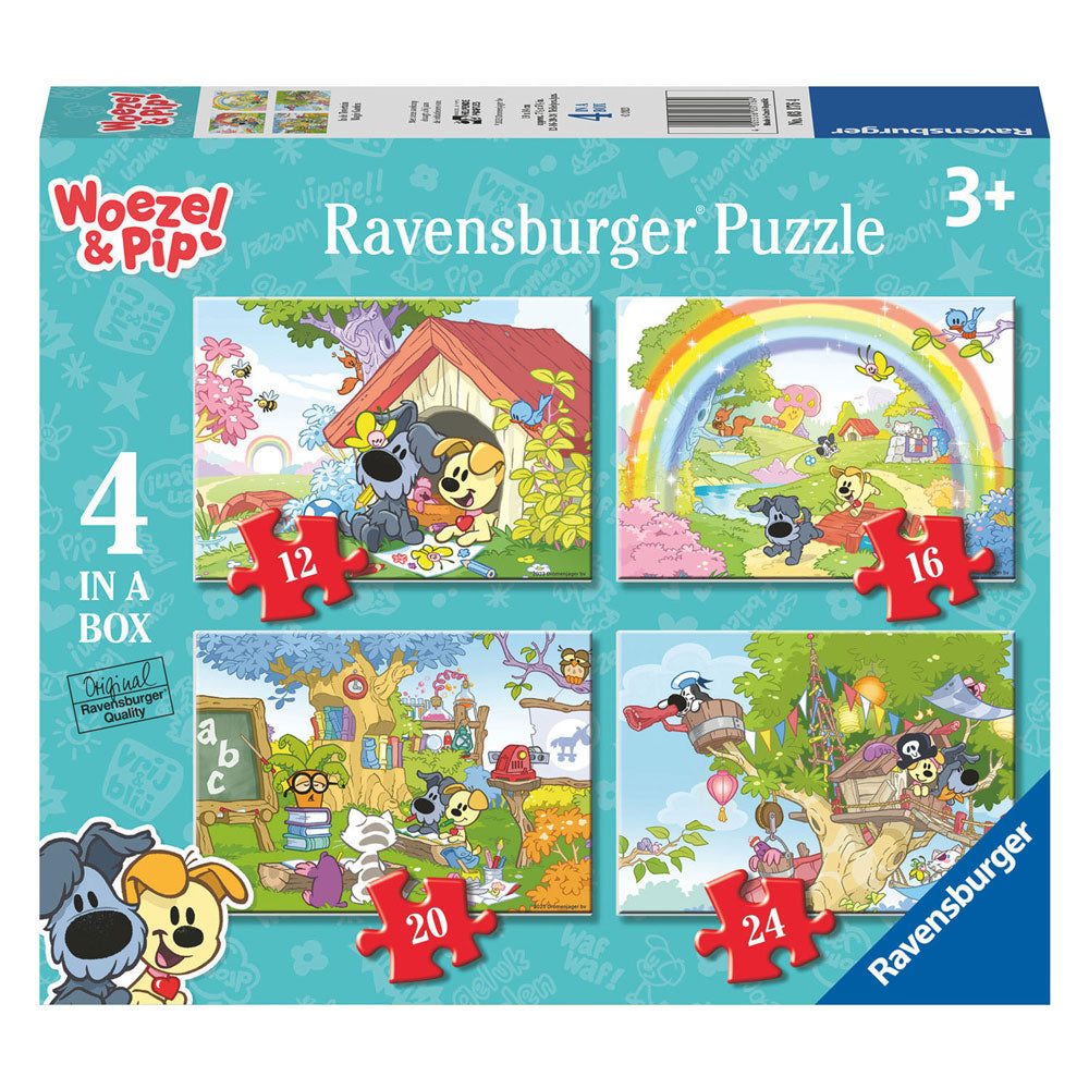 Ravensburger Pip In de Tovertuin Legpuzzel 4in1