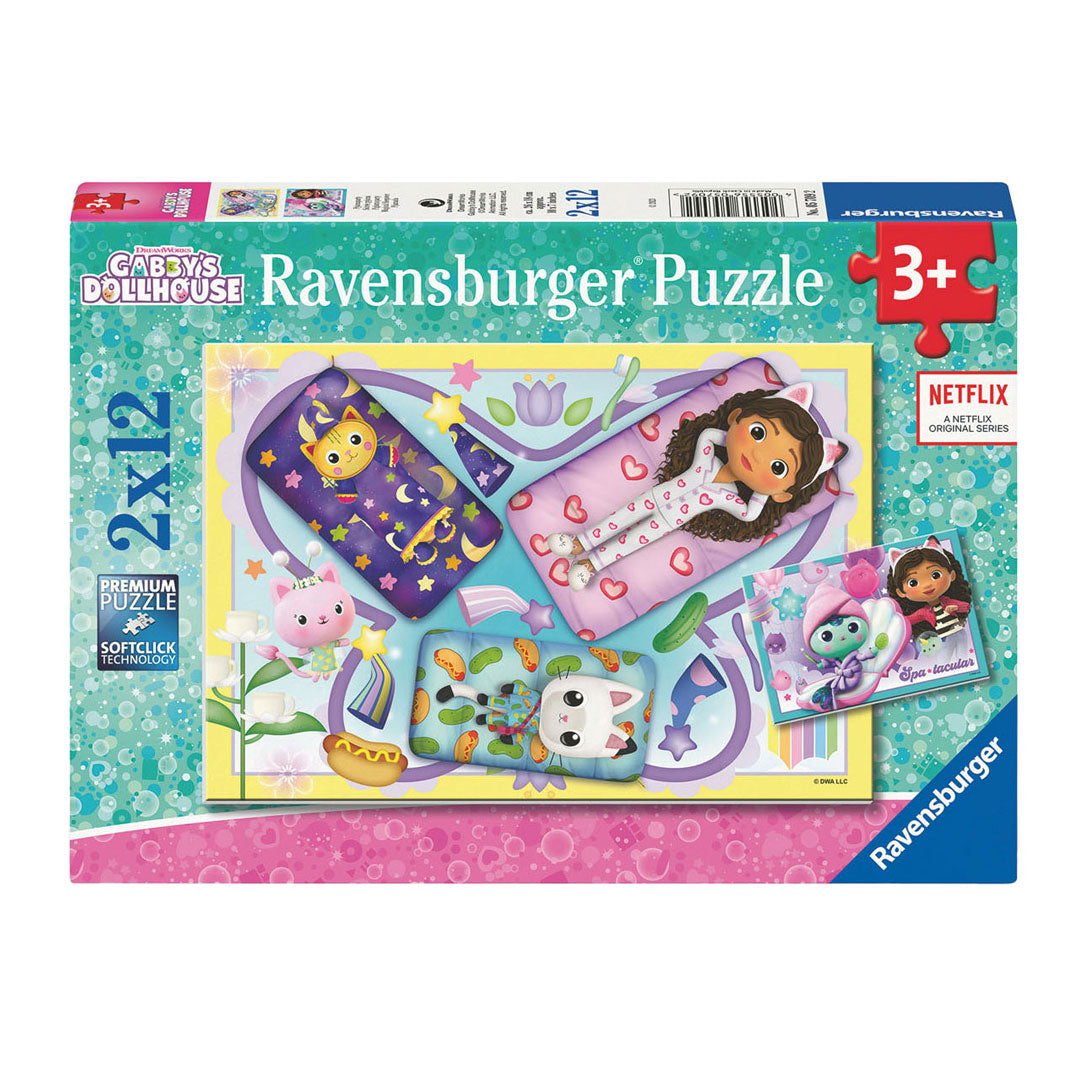 Ravensburger Gabby's Dollhaus Jigsaw Puzzle 2x12 Stécker