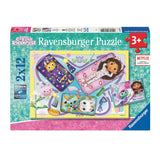 Ravensburger Gabby's Poppenhuis Legpuzzel 2x12 stuks