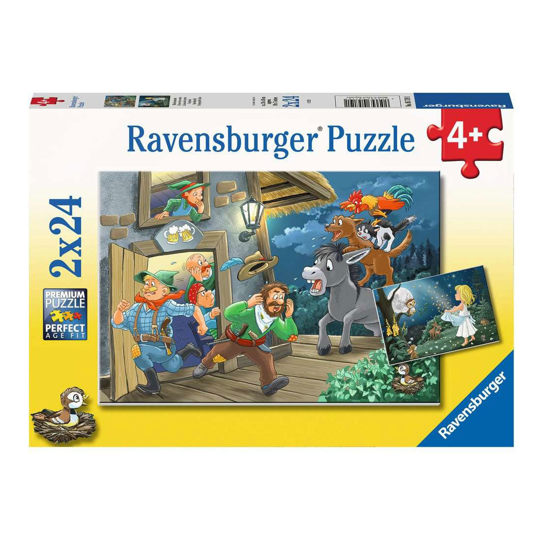 Ravensburger Mäerchen spillen Puzzle 2x24 Stécker