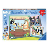 Ravensburger d'Aventure vu Bluey Been Puzzle 3x49st.