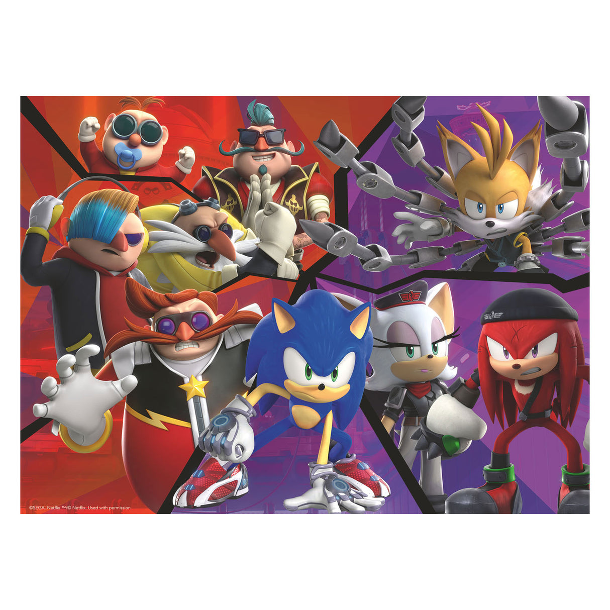 Ravensburger sonic prime legpuzzel xxl, 100st.