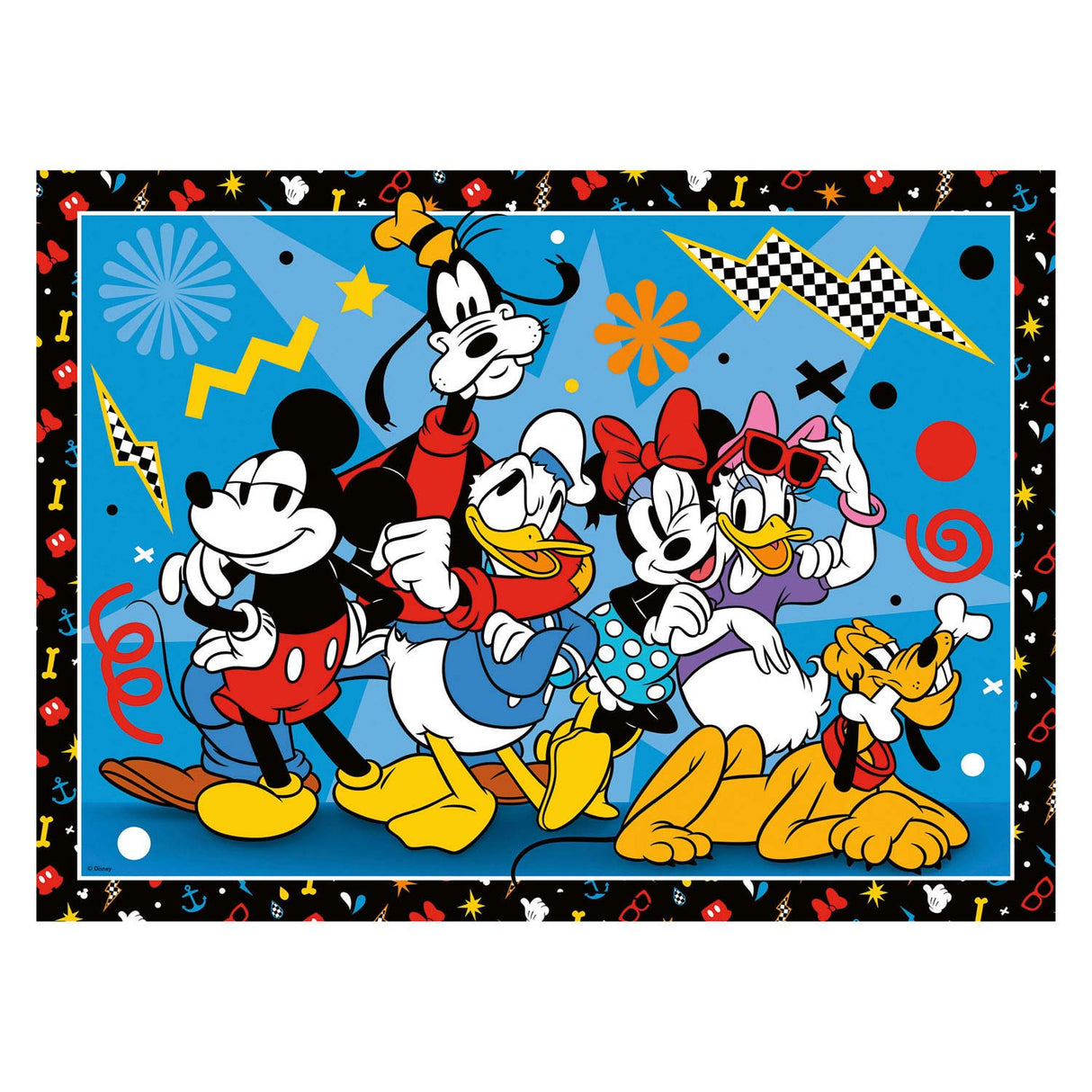Ravensburger puzzel mickey and friends - legpuzzel - 300 xxl stukjes