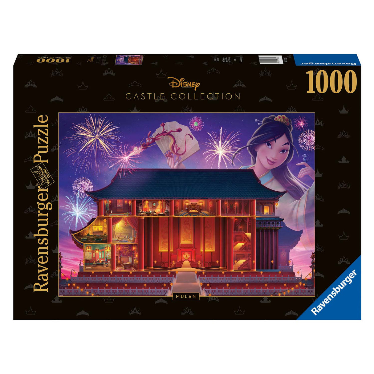 Ravensburger castles mulan legpuzzel, 1000st.