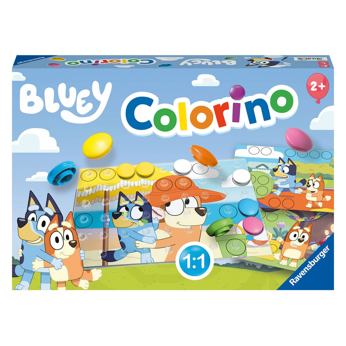 Bluey colorino kinderspel