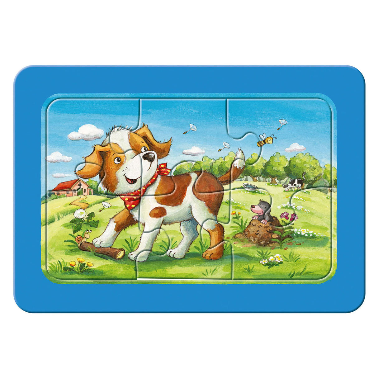 Ravensburger Legpuzzel Mijn Dierenvriendjes, 3x6st.