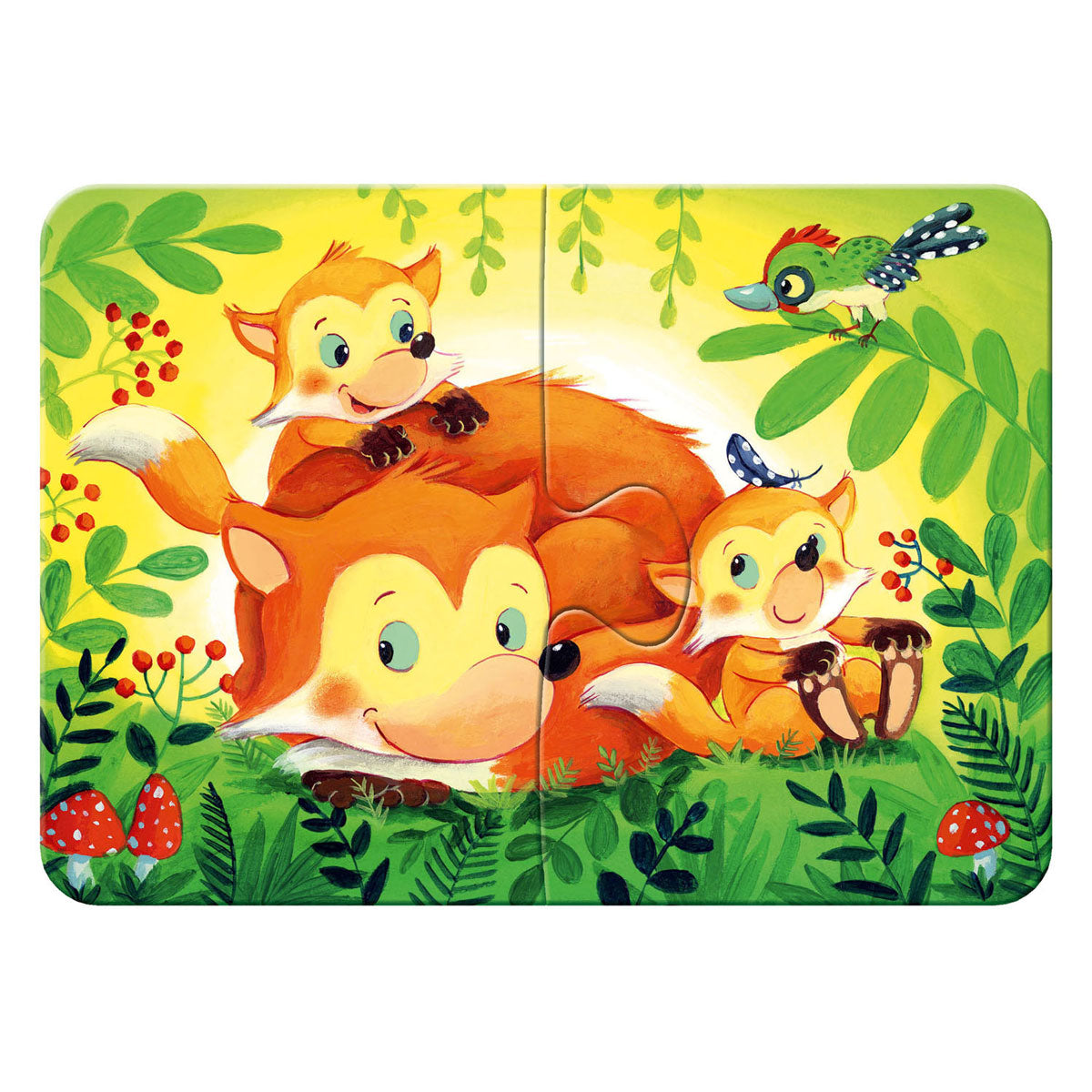 Ravensburger legpuzzel kleine dierenfamilies, 4in1