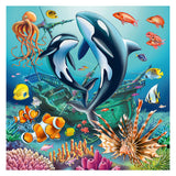 Ravensburger puzzel betoverende onderwaterwereld - drie puzzels - 49 stukjes - kinderpuzzel