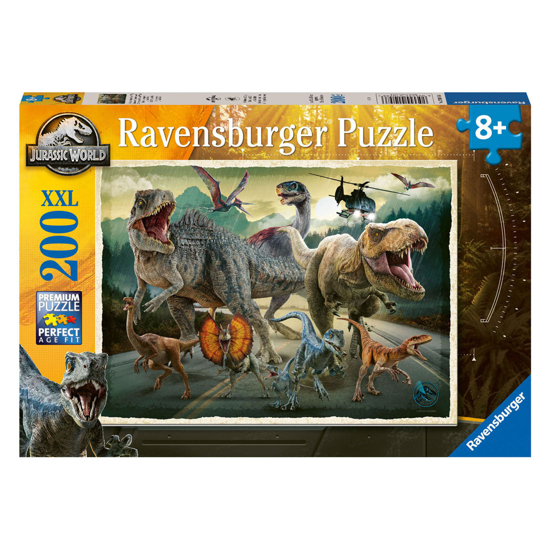 Ravensburger legpuzzel xxl jurrasic world, 200st.