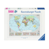 Ravensburger Legpuzzel Staatkundige Wereldkaart, 1000st.