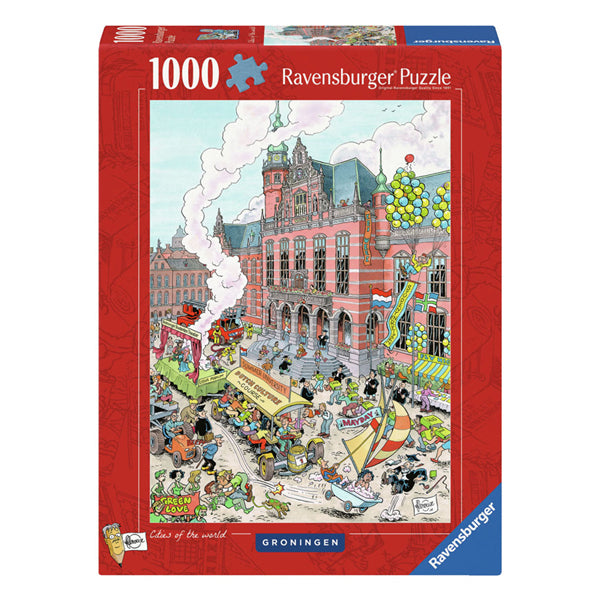 Ravensburger legpuzzel fleroux groningen, 1000st.