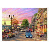 Ravensburger legpuzzel parijs avond sfeer 500 stukjes landschap.