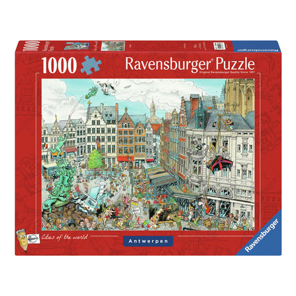 Ravensburger legpuzzel fle: antwerpen, 1000st.