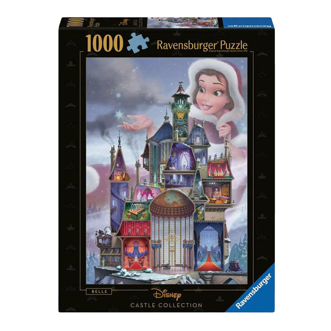 Ravensburger legpuzzel disney castles belle, 1000st.