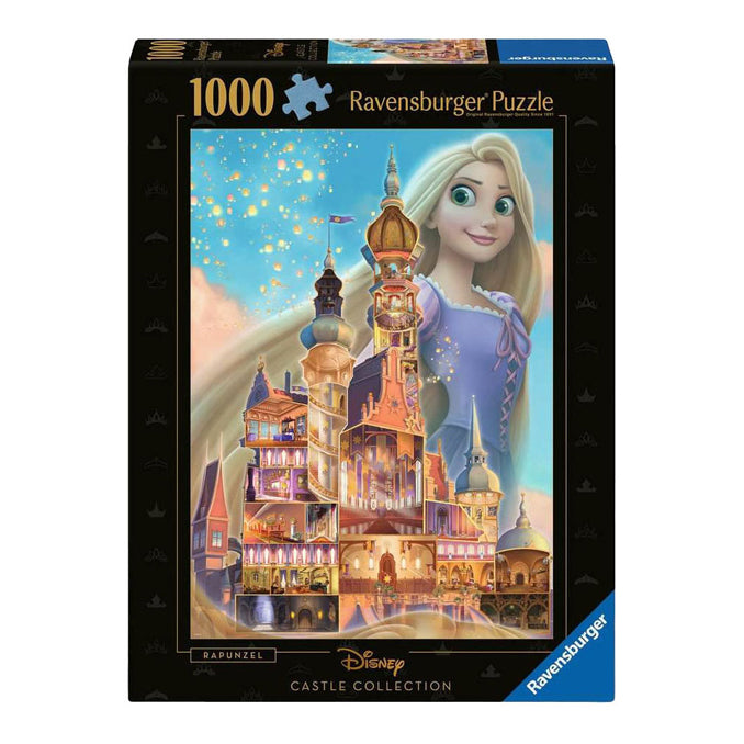 Ravensburger legpuzzel disney castles rapunzel, 1000st.