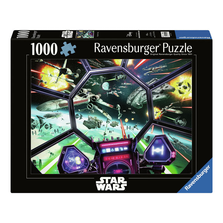 Ravensburger Legpuzzel Star Wars Tie Fighter Cockpit, 1000st.