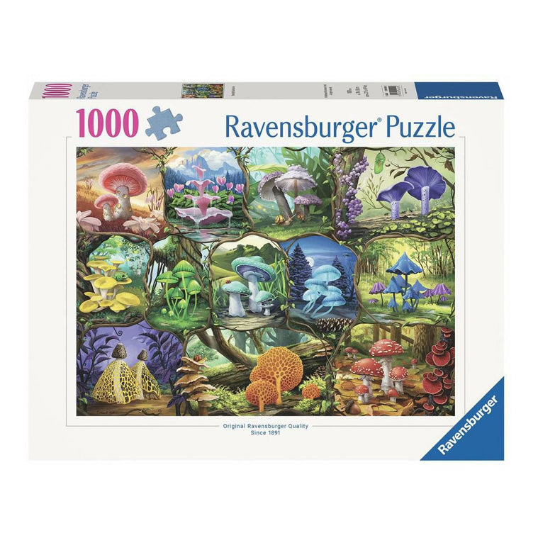 Ravensburger legpuzzel beautiful mushrooms, 1000st.