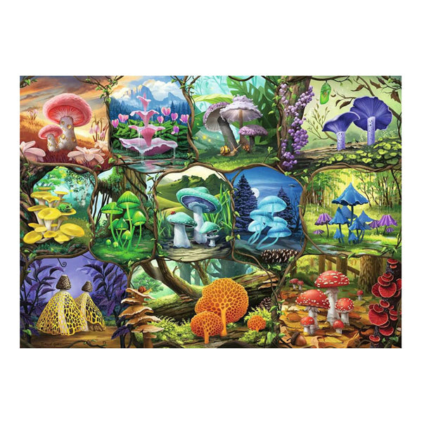 Ravensburger legpuzzel beautiful mushrooms, 1000st.