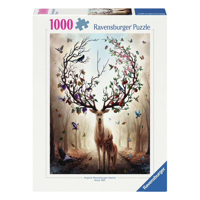 Ravensburger legpuzzel magisch hert, 1000st.