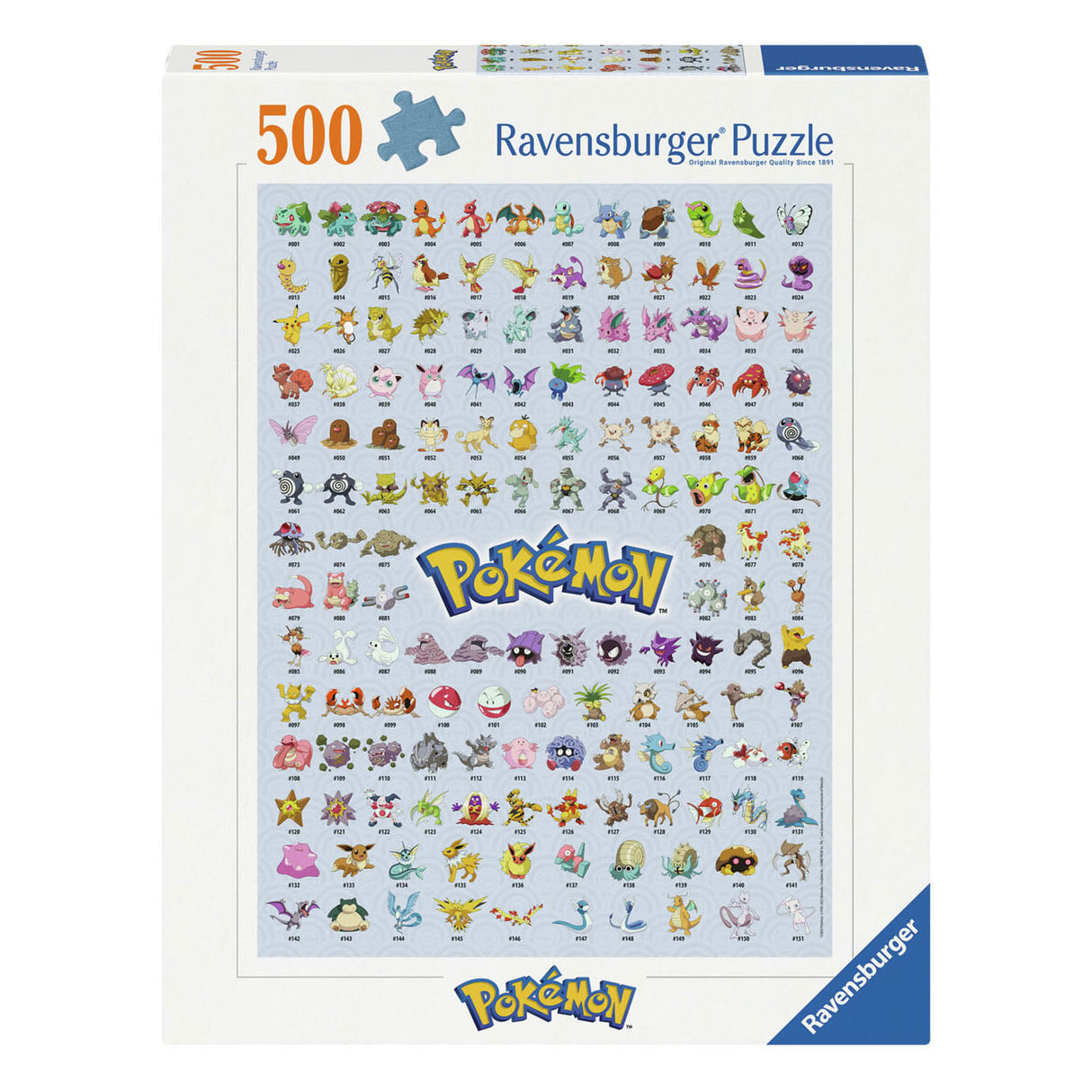 Ravensburger Legpuzzel Pokémon, 500st.