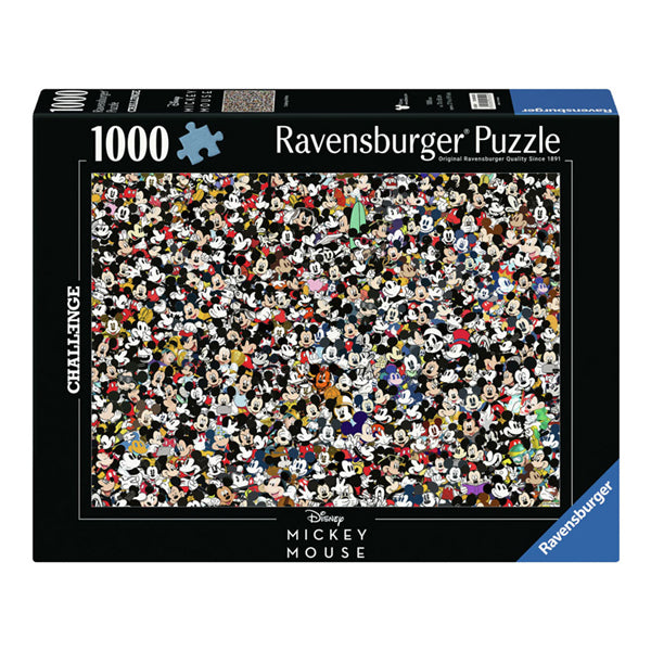 Ravensburger legpuzzel mickey mouse, 1000st.