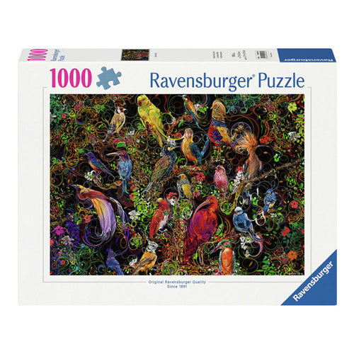 Ravensburger Legpuzzel Schitterende Vogels, 1000st.