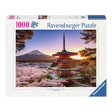 Ravensburger Legpuzzel Kersenbloesem Bij Fuji Berg, 1000st.