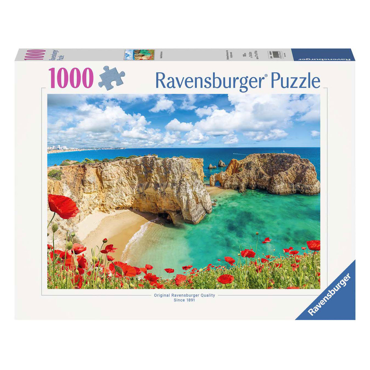 Ravensburger Legpuzzel Klaprozen in de Algarve Portugal, 1000st.