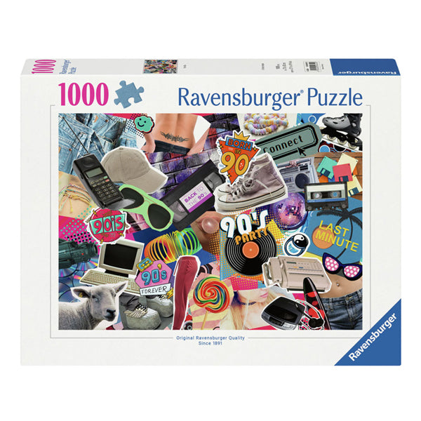 Ravensburger legpuzzel de jaren 90, 1000st.