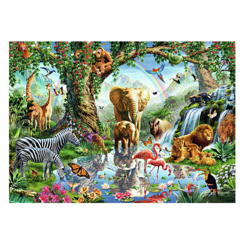 Ravensburger legpuzzel avonturen in de jungle, 1000st.