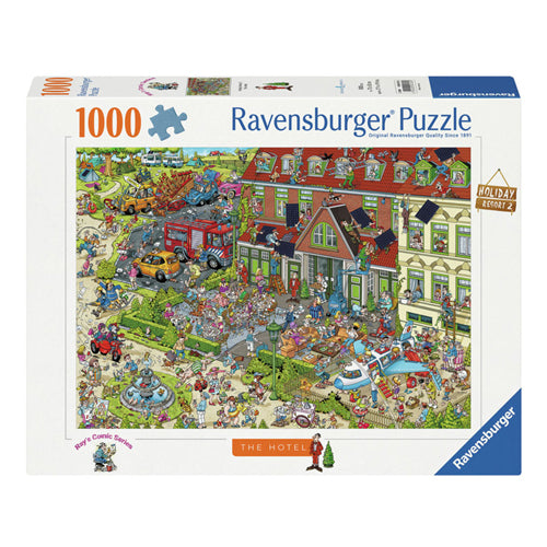 Ravensburger legpuzzel holiday resort 2: the hotel, 1000st.