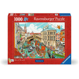 Ravensburger legpuzzel fleroux venetie, 1000st.
