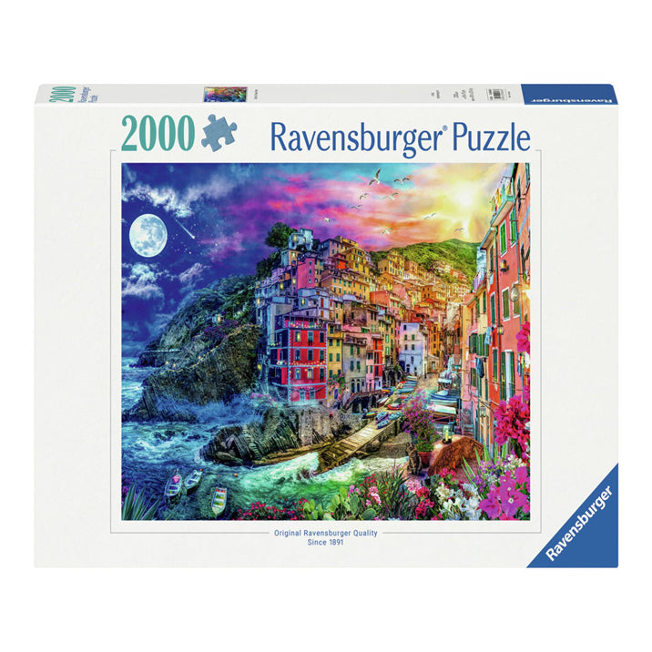 Ravensburger legpuzzel farbenfrohe cinque terre, 2000st.