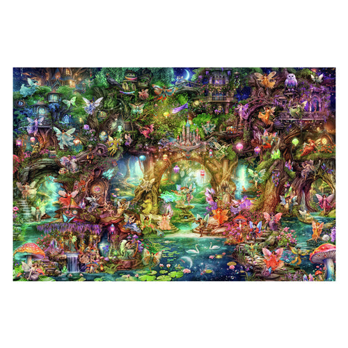 Ravensburger legpuzzel die verborgene welt der feen, 4000st.