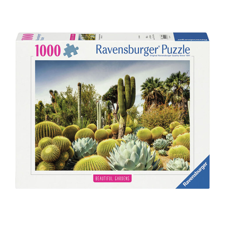 Ravensburger legpuzzel huntington desert garden, 1000st.