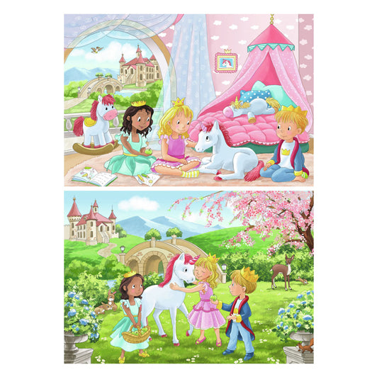 Ravensburger Legpuzzel Prince Princess, 2x12 st.