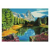 Ravensburger legpuzzel rocky mountain reflections, 300st.