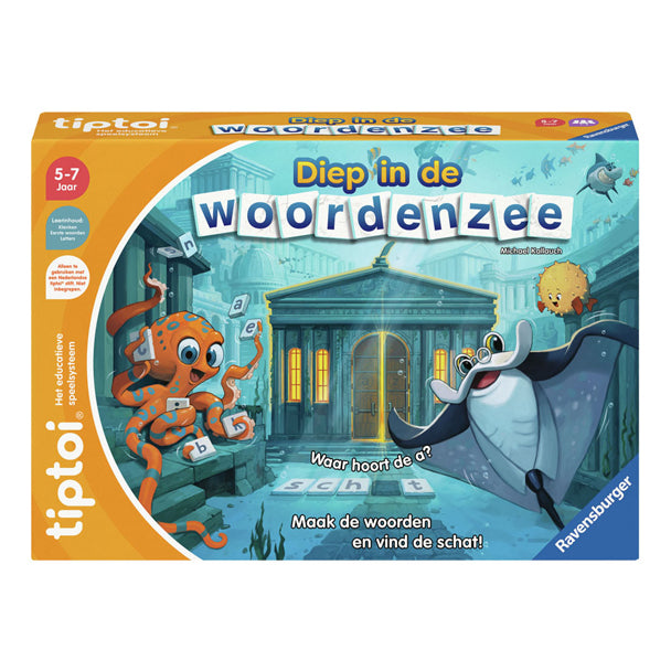 Ravensburger tiptoi diep in de woordenzee